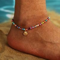 ราคา ใหม่เชลล์ลูกปัดปลาดาว Anklets สำหรับผู้หญิงชายหาดกำไลข้อเท้าขาสร้อยข้อมือแฮนด์เมดโบฮีเมียนโซ่เท้า Boho เครื่องประดับรองเท้าแตะ (15035022279)