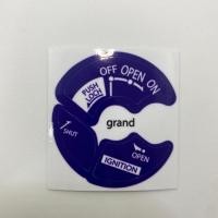 ราคา สติ๊กเกอร์เบ้ากุญแจ Grand ตัวกุญแจ (8826891787)