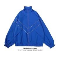 ราคา เสื้อกีฬาสะท้อนแสงสีทึบ เสื้อกล้ามหลวมสำหรับผู้ชายและผู้หญิง เสื้อแจ็คเก็ตคู่ร้อยคู่ (21143938128)