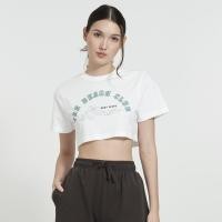 ราคา BODY GLOVE Womens The Beach Club Sporty T Shirts เสื้อยืดครอป สีขาว 00 (18832045777)