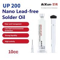 ราคา ฟลักซ์บัดกรีนาโน JCID Aixun UP200ติดบัดกรี10CC ตะกั่ว ไร้น้ำมันสำหรับ BGA SMD โทรศัพท์ CPU เครื่องมือซ่อมแซมการเชื่อมบอล (20071256273)