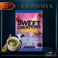 ราคา ผงทำไอศครีมซอฟท์เสิร์ฟ Sweet Creations Premium รสอุจิมัทฉะ เกรด A (8016202409)