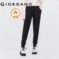 ราคา Giordanoผู้หญิง กางเกงกีฬาเลกกิ้งผ้าฟลีซเชือกผูกเอวยางยืด Free Shipping 05412855 (16513024196)