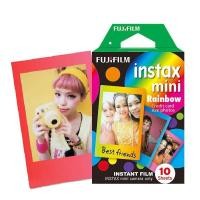 ราคา Fujifilm ฟิล์ม Instax Mini Rainbow 10 แผ่นสำหรับ Fujifilm MINI 7 S 8 25 90 9 Instax Camera SP 2 SP 1 (300806109)