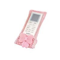 ราคา ผ้าลูกไม้โบว์วิดีโอทีวีเครื่องปรับอากาศรีโมทคอนโทรลเคสคลุมถุงเก็บฝุ่นกันน้ำ (16579495091)
