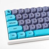 ราคา 125 Keys Blue Cat Keycaps PBT Keycap DYE SUB MA Profile Keycap For MX Switch Mechanical Keyboard 61 64 84 96 98 87 104 Layout (11650655964)