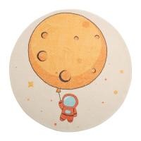 ราคา CATNAP พรมทรงกลม ขนนุ่ม รุ่น ดวงจันทร์ ขนาด 100x100 cm (20717246182)