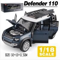 ราคา LEO 1 18 Land Rover Defender 110 SUV รถบรรทุกโมเดลรถยนต์โลหะสำหรับเด็กผู้ชายของเล่นเด็กรถออฟโรด (19212390505)