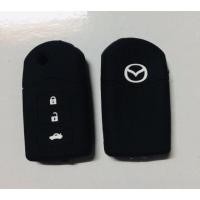 ราคา ซิลิโคนกุญแจ เคสกุญแจรถ ปลอกกุญแจ รถยนต์ MAZDA มาสด้า2 MAZDA2 มาสด้า3 MAZDA3 รุ่นกุญแจพับแบบ3ปุ่มกด (15061956255)
