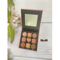 ราคา อายแชโดว์ Novo No 5343 พาเลททาตา 9 ช่อง เนื้อแมท ชิมเมอร์ novo soft eye palette eyeshadow (17335052175)