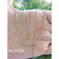 ราคา Top Silver สร้อยคอเงินแท้925 งานอิตาลี3กษัตริย์ สินค้าพร้อมส่ง (19843558430)