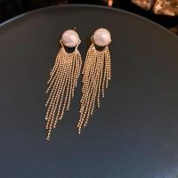ราคา ต่างหูมุกแฟชั่นต่างหูมุก ต่างหูระย้า ผญ (20607900852)