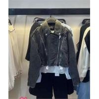ราคา Zaraซีอิ๊วใหม่ฤดูใบไม้ร่วงและฤดูหนาว TRF เสื้อแจ็กเก็ตรถจักรยานยนต์หนังเทียมมีผลกระทบ4341726 802 (20743665582)