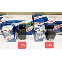 ราคา 10ตัว รีเลย์บอส รีเลย์ BOSCH 12V 30A 24V 20A 1 หน้า 5 ขา สินค้าไต้หวันแท้ (8006134172)