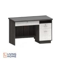 ราคา Livinghome FurnitureMall โต๊ะทำงาน โต๊ะคอมพิวเตอร์ 120 ซม ท๊อปกระจก มีให้เลือก 3 สี รุ่น TB 121 TB 122 (20035131329)