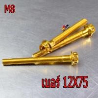 ราคา น็อตสแตนเลส น็อตเลสM8 เบอร์12 น็อตสแตนเลสหัวเจาะ สีเลสทอง น็อตเลสเกรียวดีได้มาตรฐาน น็อตเลสความหนา 8มิลเบอร์ 12 ราคาต่อตัว น็อตเลสแต่ง (6532086881)