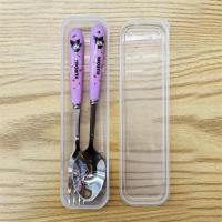 ราคา ชุดช้อนส้อม 3ชิ้น ชุดช้อนส้อมสเตนเลส Sanrio Melody Kuromi ลายการ์ตูน ชุดช้อนส้อมตะเกียบ เหมาะสำหรับพกพา พร้อมกล่องใส (20921246518)