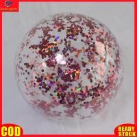 ราคา LeadingStar RC ลูกบอลชายหาดแวววาวเป่าลมได้ลูกบอลชายหาดของเล่นลูกปาแบบลอยได้ทำจาก Pvc สำหรับปาร์ตี้ชายหาดสระว่ายน้ำ (20392298985)