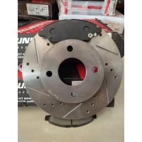 ราคา Nissan MARCH Cube Z12 Almera Note ปี 12 จานเบรคแต่งเจาะรูเซาะร่อง คู่หน้า RUNSTOP SLOT จาน 2 ใบ (16458227721)