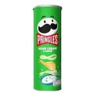 ราคา Pringles Potato พริงเกิลส์ มันฝรั่งทอดกรอบ รสซาวร์ครีมและหัวหอม 102 กรัม (20709269043)