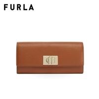 ราคา FURLA กระเป๋าสตางค์ผู้หญิง รุ่น 1927 CONTINENTAL WALLET COGNAC h (20518678152)