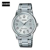 ราคา Velashop นาฬิกาข้อมือผู้ชาย Casio Standard สายแสตนเลส รุ่น MTP V002D 7BUDF MTP V002D 7B MTP V002D สีเงิน (323192739)