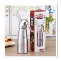 ราคา Cream Whipper กระบอกวิปครีม500ml ขวดทำวิปครีม ขวดบีบวิปปิ้งครีม ขวดอลูเนียมหัวบีบพลาสติก แถมฟรี หัวบีบสแตนแลส (7476156526)