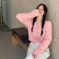 ราคา พร้อมส่ง เสื้อคลุมไหมพรม คาร์ดิแกน เสื้อกันหนาวขนมิ้ง นุ่มฟู สไตล์เกาหลี เสื้อกันหนาว แขนยาว เสื้อคลุม (17395368594)