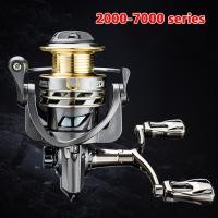 ราคา ขายดี รอกตกปลาน้ำหนักเบาซีรีส์2000 7000รอกสปินนิ่งมือจับโลหะแบบไม่มีโครงรอกตกปลาน้ำจืดน้ำเค็มม้วนปลาคาร์ฟ (19978254294)