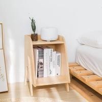 ราคา พร้อมส่ง Cozybrown โต๊ะข้างเตียงมินิมอลไม้สนนิวซีแลนด์ (17838215959)