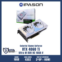 ราคา COLORFUL GPU การ์ดจอ การ์ดแสดงผล รุ่น iGame GeForce RTX 4060 Ti Ultra W DUO OC 16GB V รับประกัน 3 ปี โดย IPASON (21268769618)
