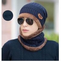 ราคา หมวกบุขนนุ่ม พร้อมปลอกคอกันหนาวชายหญิงใส่ได้ (403309865)