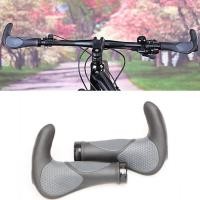 ราคา Bicycle รุ่นใหม่ ปลอกแฮนด์จักรยาน ปลอกแฮนด์จักรยาน พร้อมบาร์เอน Ergonomic ฝาครอบที่จับ ปลอกแฮนด์จักรยานแต่ง 2 ชิ้นเหมาะกับการทำงานจักรยาน (15470895478)
