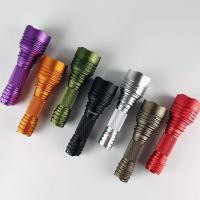 ราคา C8 Convoy พร้อม Osram ไฟสีขาวแสงสีแดงสีฟ้าอ่อนสีเขียวอ่อนแสงสีเหลืองไฟฉาย18650อินฟราเรดระยะไกล (19766259685)