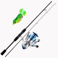 ราคา SUKE สามารถ COD คันเบ็ดครบชุด 1 68 เมตร 1 8 เมตรคันเบ็ดและรีลปั่นพร้อมล่อรอก 1 ชุดรีลหยดกับคันเบ็ดปลอมเหยือกตี (16592722302)