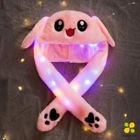 ราคา CLM หมวกกระต่ายเรืองแสง กระดิกหูได้ หมวกกระต่ายหู หมวกดุ๊กดิ๊ก หมวกหูกระต่ายดุ๊กดิ๊กน่ารัก บีบแล้วหูกระดิก น่ารักมาก (16813474730)