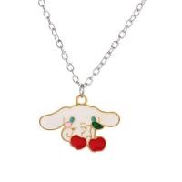 ราคา สร้อยคอการ์ตูนแมวคิตตี้เมโลดี้โซ่ไหปลาร้าจี้ข้าวเย็น Yugui สร้อยโซ่เสื้อกันหนาวน้องหมา Kado Pacar จี้ของขวัญคู่ (18234825731)