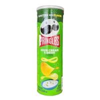 ราคา Pringles USA 158 กรัม พริงเกิ้ล มันฝรั่งทอดกรอบ รสซาวครีมและหัวหอม (21219821218)