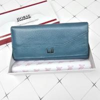 ราคา กระเป๋าสตางค์ผู้หญิง หนังแท้ แบรนด์แท้ HORSE 100 พร้อมกล่องแบรนด์ (20578035679)