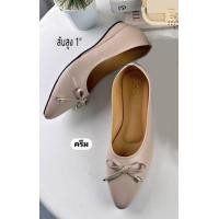 ราคา รองเท้าคัทชูไซส์ใหญ่41 45 หุ้มส้นเตารีดสูง 1 นิ้ว (20530113402)