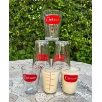 ราคา เซท 6 ใบ แก้วตวงคาเนชั่น แก้วชงร้อนคาเนชั่น แก้วกาแฟ สเกล 6oz 150ml (20994557246)