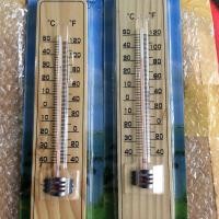 ราคา เทอร์โมมิเตอร์ไม้ เทอร์โมมิเตอร์ ปรอท ปรอทวัดอุณหภูมิ เครื่องวัดอุณหภูมิ เทอร์โมมิเตอร์ ไม้ ติดผนัง วัดอุณภูมิห้อง ขนาด 8 5 นิ้ว (21143700755)