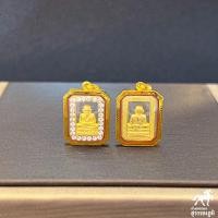 ราคา จี้หลวงปู่ทวด พระชินราช พระแก้วฯ กรอบทองแท้ 90 กันน้ำ MF62 ถูกที่สุด ส่งฟรี มีใบรับประกันจากร้าน ขายได้ จำนำได้ (4492640851)