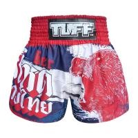 ราคา กางเกงมวย กางเกงมวยไทย กางเกงกีฬา ทัฟฟ์ มวยไทย กางเกงมวยไทยTUFF Muay Thai Boxing Shorts Navy Blue Furious Bear (9786656423)