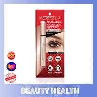ราคา Merrezca Longlash Volumizing Mascara เมอร์เรซกา ลองลาส แอนด์ วอลูไมซิ่ง มาสคร่า สีดำ 6 5 กรัม x 1 แท่ง (15334921321)