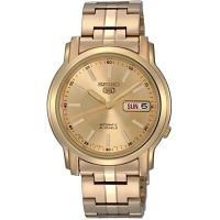 ราคา นาฬิกาข้อมือผู้ชาย SEIKO 5 Automatic รุ่น SNKE56K1 SNKK20K1 SNKK76K1 SNKK94K1 SNKK98K1 SNKL28K1 SNKL48K1 SNK366K1 SNXS80K1 SNKL86K1 ขนาดตัวเรือน 38 มม ตัวเรือน สายStainless steel สีทอง (21036297168)