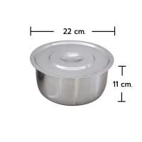 ราคา หม้อแขกสแตนเลส No 248 มีให้เลือก 4 ขนาด 18 22 26 30 cm เครื่องครัว หม้อแขก หม้อ สแตนเลส (9356077727)