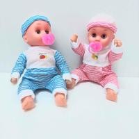 ราคา ตุ๊กตา สูง 25 ซม ดึงจุกนม ออก ร้องไห้ เวลา นอน หลับตา แขนขา งอได้ สินค้า ตามรูป ถ่ายรูป จากสินค้า จริง 1101 (20880750411)