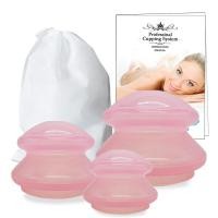 ราคา ซิลิโคนสูญญากาศ Cupping ชุดนวดถ้วยกลับ Gua Sha Ventosas Sucker Anti Cellulite Lifting กายภาพบำบัด Tank (16902956826)