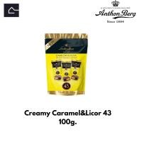 ราคา ช็อกโกแลต Anthon Berg Creamy Caramel Licor 43 ดาร์กช็อกโกแลตสอดไส้ครีมคาราเมลเหล้า ถุงตั้ง ขนาด100 กรัม g BBE 08 24 (21015376796)